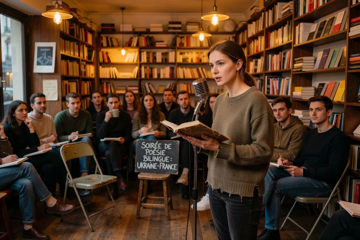 Soirée de lecture poétique bilingue franco-ukrainienne